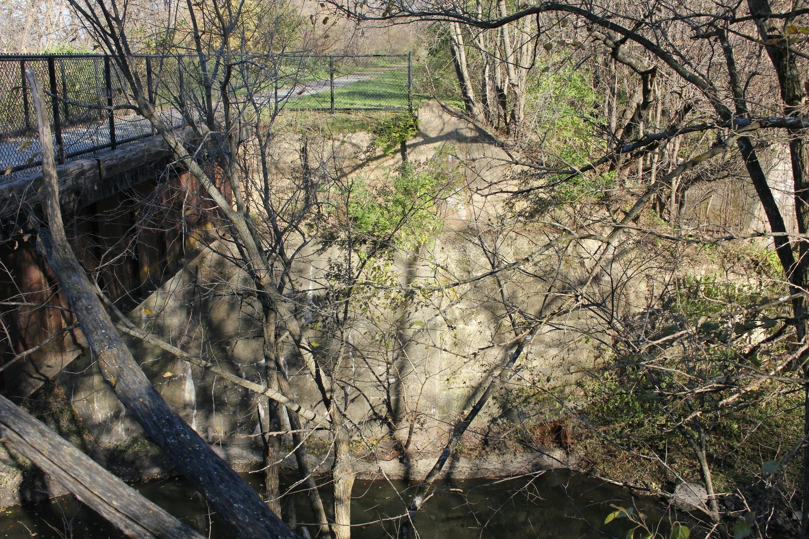 East abutment